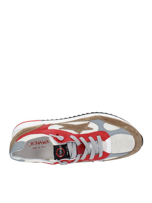 Sneakers in camoscio e tessuto OKINAWA | 2355 RUNNERMULTICOLOR